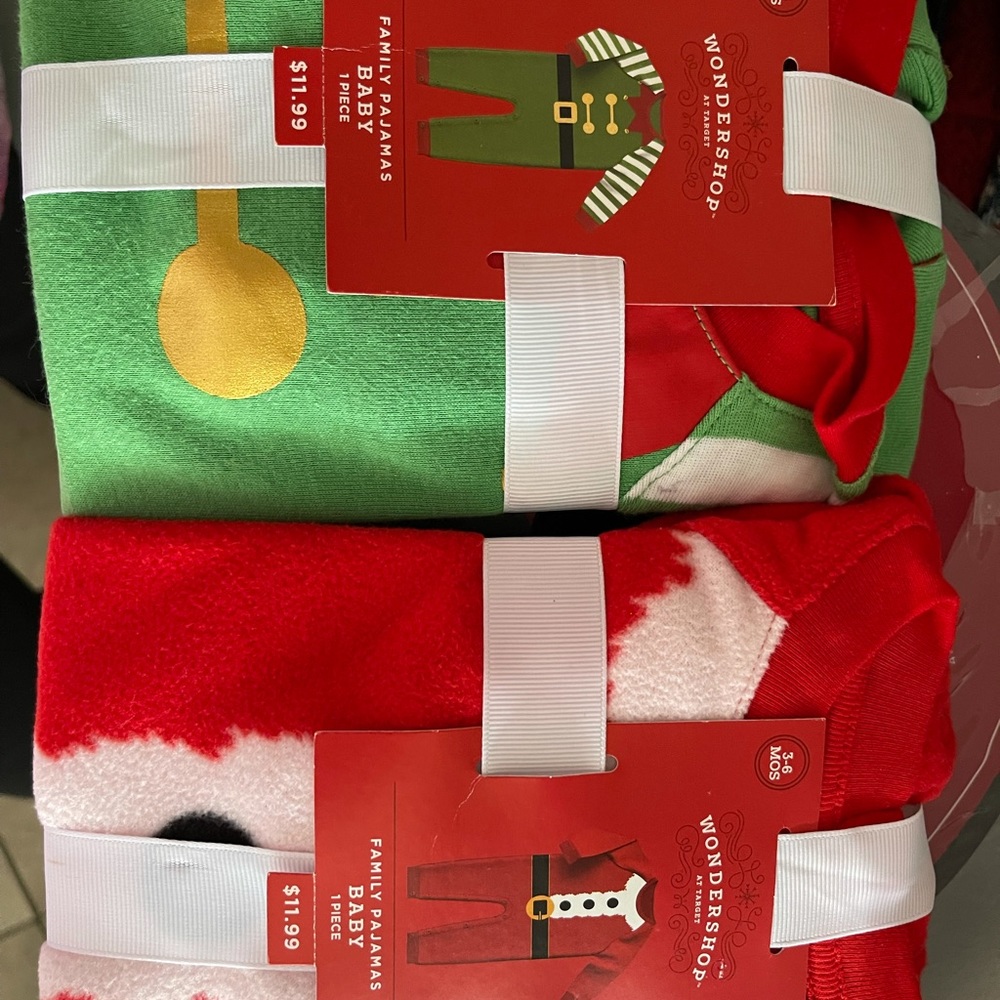 Christmas pijamas for babies